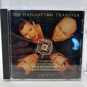 The Manhattan Transfer Tonin CD 1994 Atlantic‎ Records 82661-2 Promo Gold Stamp